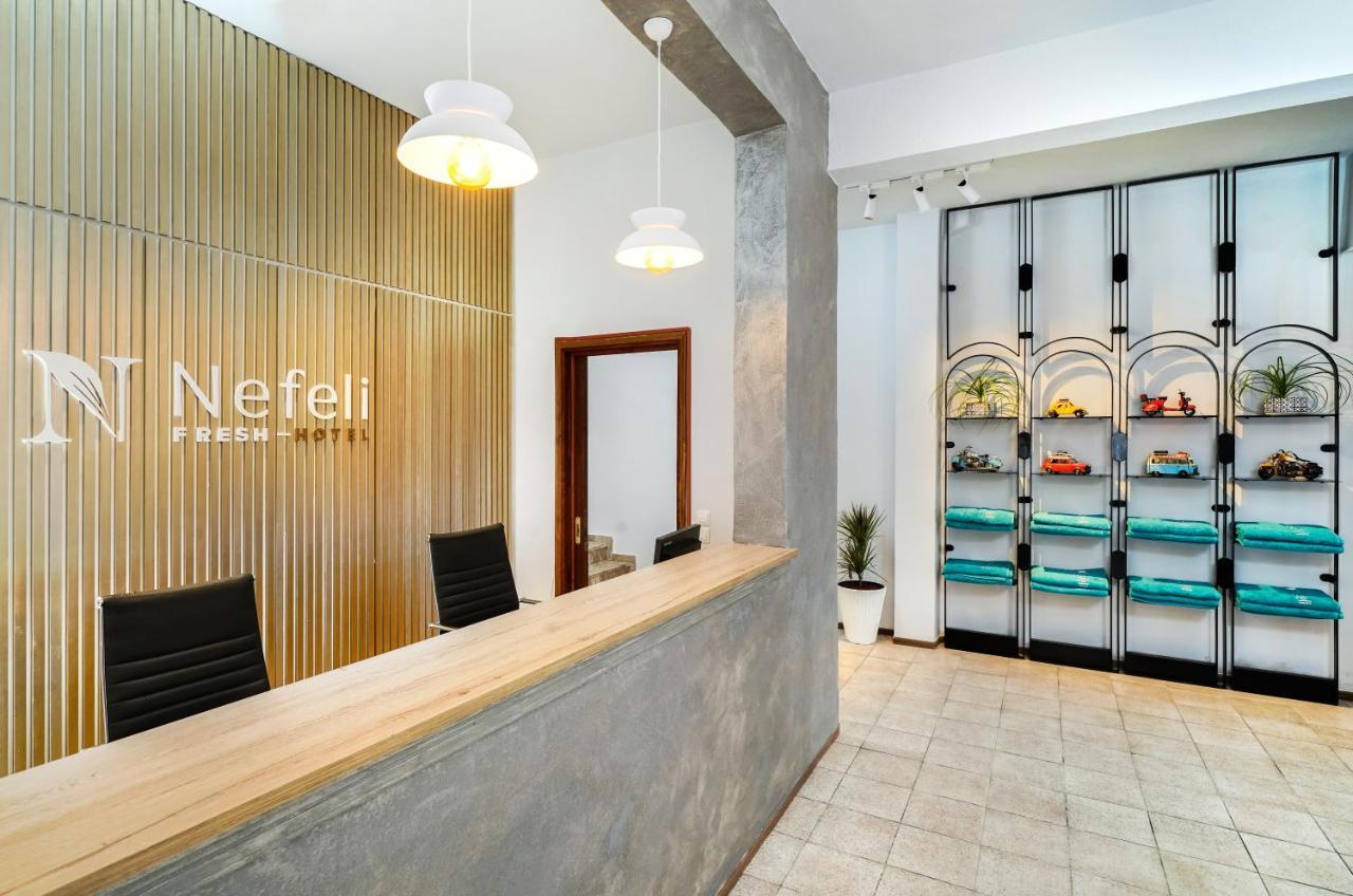 Nefeli Fresh Hotel By Del Mare Skala Rachoni  Bagian luar foto
