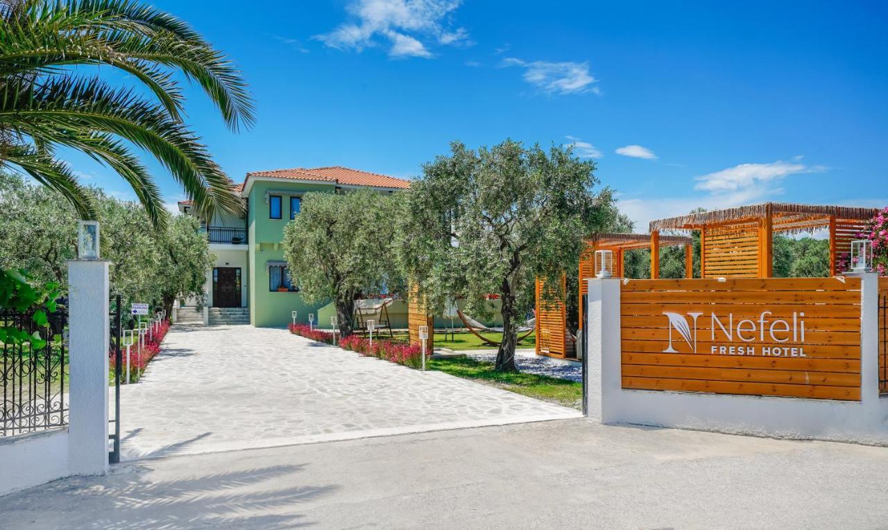 Nefeli Fresh Hotel By Del Mare Skala Rachoni  Bagian luar foto