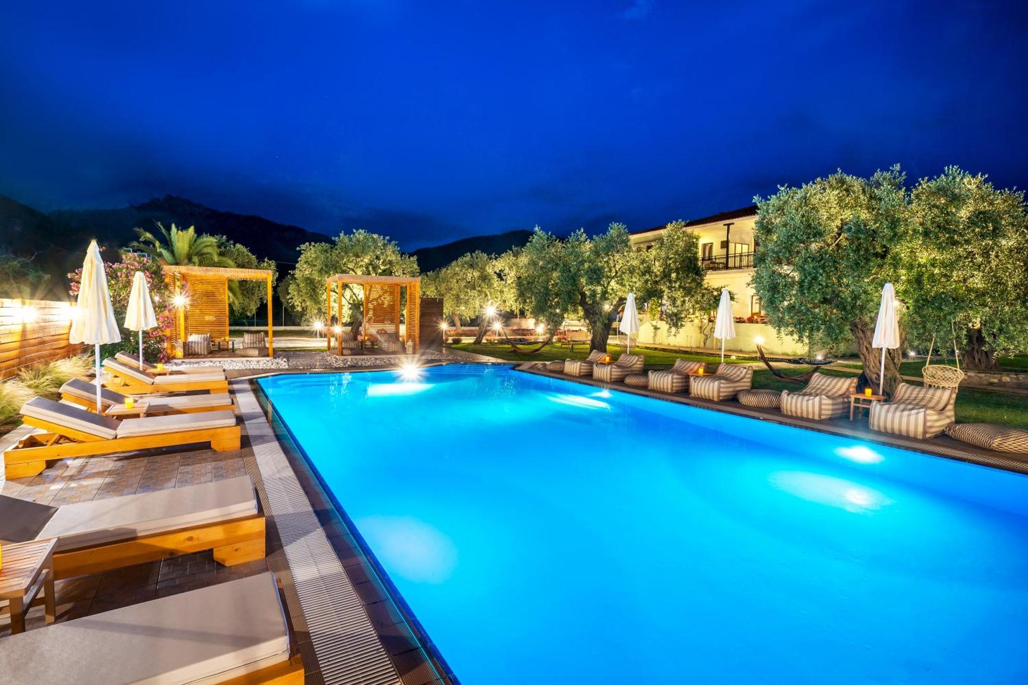 Nefeli Fresh Hotel By Del Mare Skala Rachoni  Bagian luar foto
