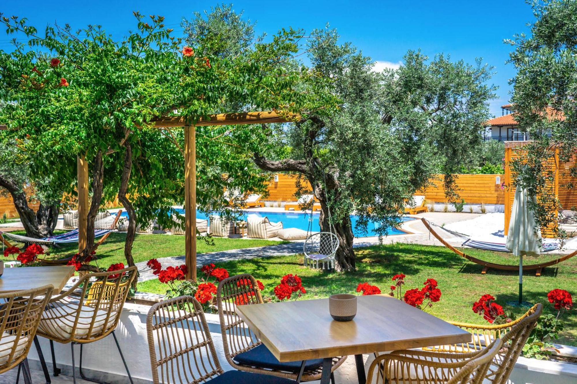 Nefeli Fresh Hotel By Del Mare Skala Rachoni  Bagian luar foto